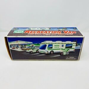 Hess 1998 Recreation Van with Dune Buggy and Motorcycle